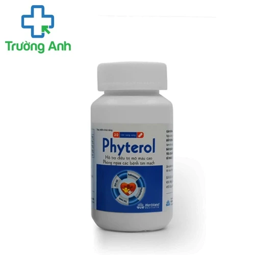 Phyterol - TPCN giúp hạ mỡ máu hiệu quả