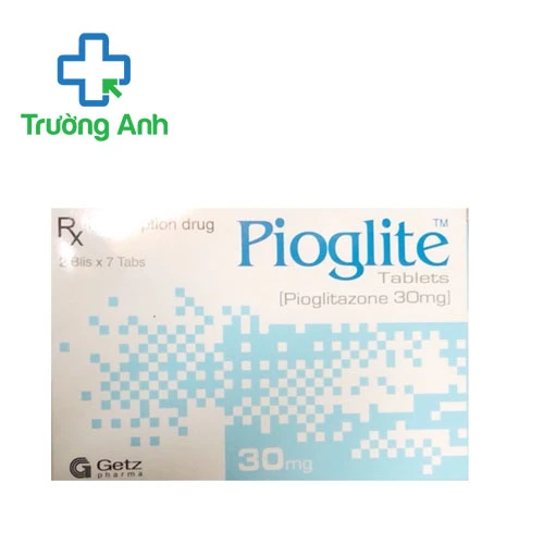 Pioglite 30mg Getz Pharma - Thuốc điều trị đái tháo đường tuýp 2 hiệu quả