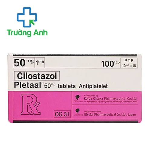 Pletaal Tablets 50mg - Thuốc điều trị thiếu máu cục bộ hiệu quả của Hàn Quốc