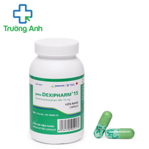pms-Dexipharm 15 (chai 200 viên) - Thuốc trị ho hiệu quả của Imexpharm