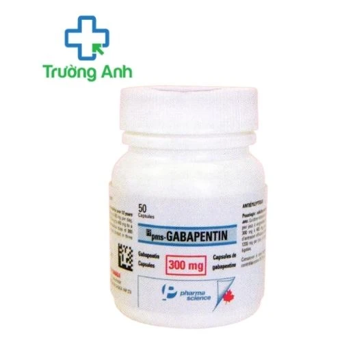 pms-Gabapentin 300mg - Thuốc điều trị động kinh của Pharma Science