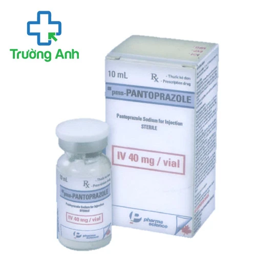Pms-Pantoprazole 40mg/ml - Thuốc điều trị loét dạ dày tá tràng hiệu quả của Bồ Đào Nha