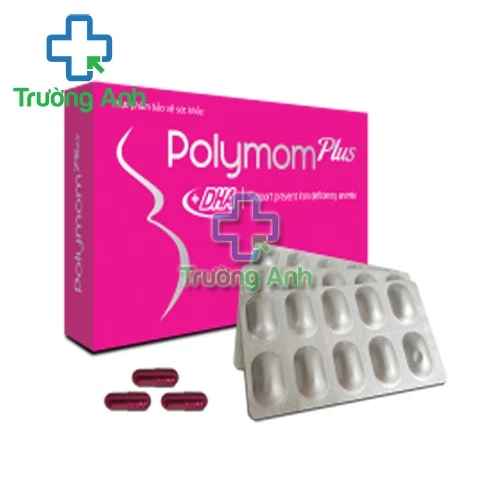 Polymom Plus - Giúp bổ sung sắt, vitamin B12, acid folic và DHA cho bà bầu