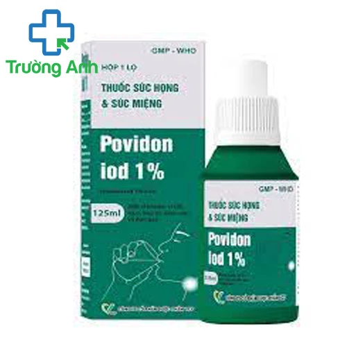 Povidon iod 1% VCP - Phòng và điều trị bệnh viêm nhiễm đường miệng hiệu quả