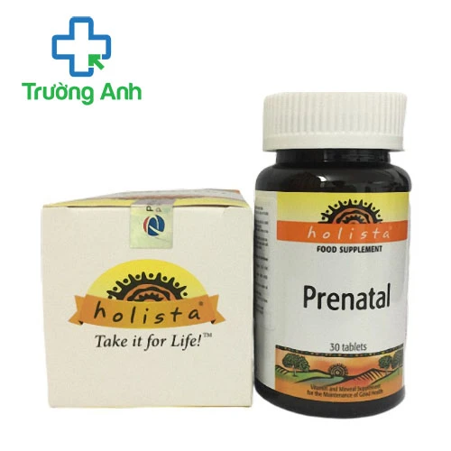Prenatal Holista - Hỗ trợ bổ sung vitamin và khoáng chất cho phụ nữ có thai