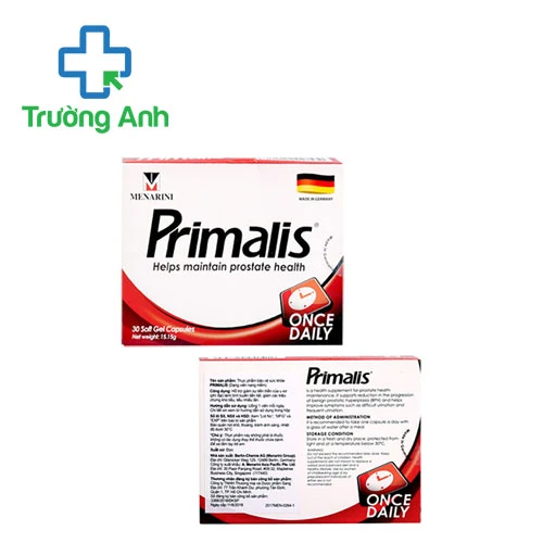 Primalis 320mg - Hỗ trợ điều trị u xơ phì đại tuyến tiền liệt
