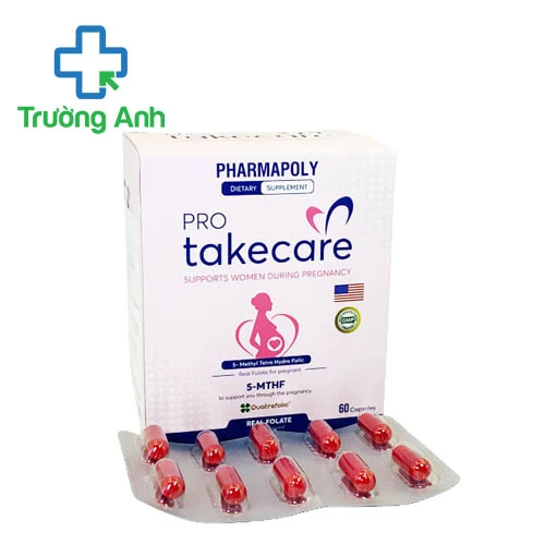 Pro Takecare Arnet Pharma - Hỗ trợ bổ sung 5-MTHF cho phụ nữ