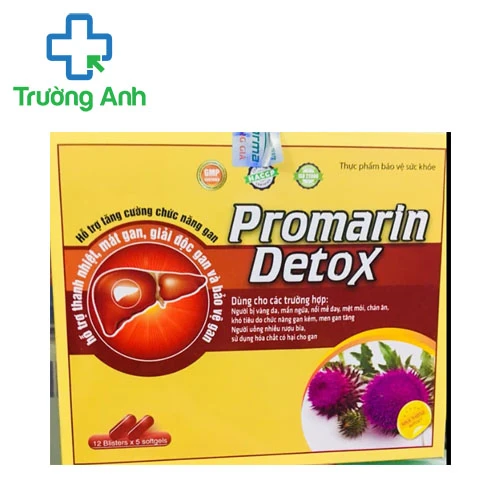 Promarin Detox STP Pharma - Hỗ trợ tăng cường chức năng gan hiệu quả