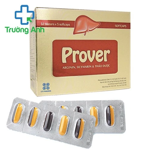 Prover - Giúp giải độc và bảo vệ gan hiệu quả của CTT Pharma