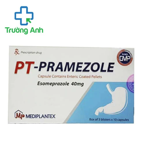 PT – Pramezole 40mg - Thuốc điều trị trào ngược dạ dày thực quản