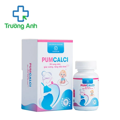 Pumcalci Kohinoor - Hỗ trợ bổ sung canxi hiệu quả cho cơ thể