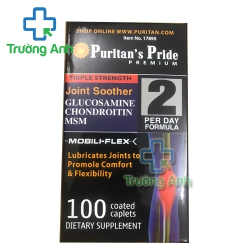 Glucosamin Joint Soother Puritan's Pride 100 viên - Thuốc điều trị thoái hóa khớp hiệu quả của Mỹ