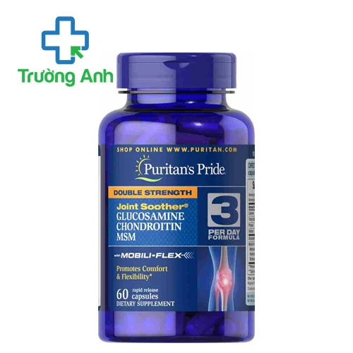 Puritan’s Pride Double strength glucosamine số 3 (60 viên) - Giúp xương khớp chắc khỏe
