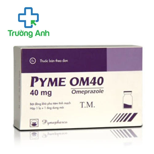 Pyme OM40 Pymepharco (tiêm) - Thuốc điều trị loét dạ dày tá tràng hiệu quả