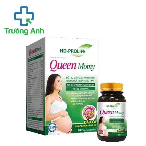 Queen Momy HD-Prolife - Hỗ trợ giảm nôn nghén khi mang thai hiệu quả 