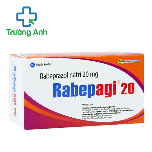 Rabepagi 20 - Thuốc điều trị loét dạ dày tá tràng hiệu quả của Agimexpharm