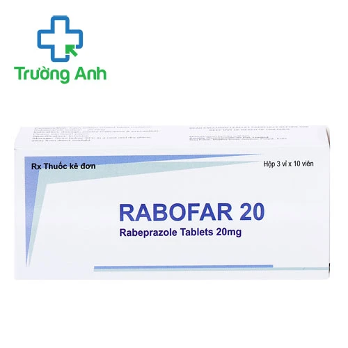 Rabofar 20 Kwality - Thuốc điều trị loét dạ dày tá tràng hiệu quả