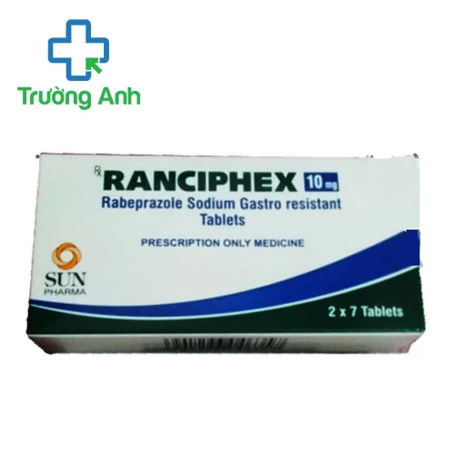 Ranciphex 10mg - Thuốc điều trị loét dạ dày tá tràng hiệu quả của Ấn Độ