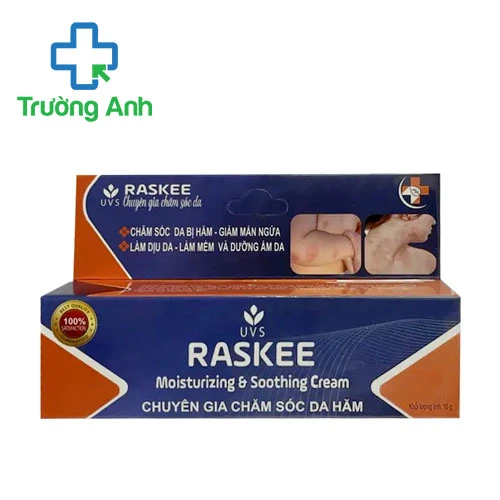 Raskee 10g UVS - Kem dưỡng da hiệu quả của Thái Lan 