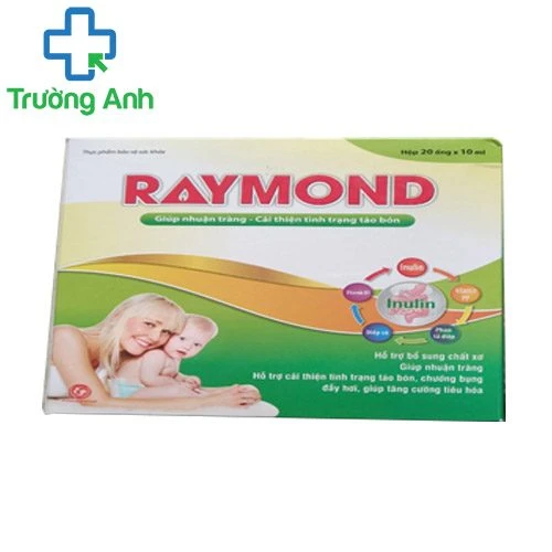Raymond - Hỗ trợ bổ sung chất xơ, giúp nhuận tràng hiệu quả