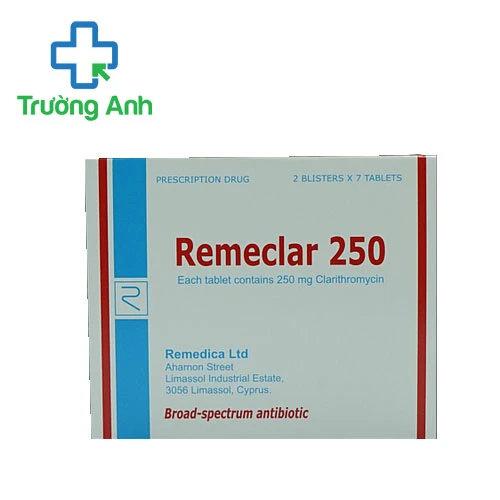 Remeclar 250 - Thuốc điều trị nhiễm khuẩn hiệu quả