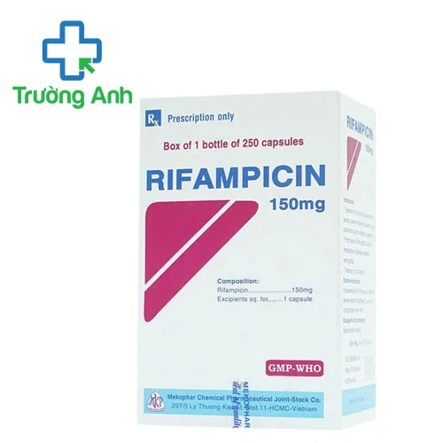 Rifampicin 150mg mekophar (viên nang) - Thuốc điều trị lao hiệu quả