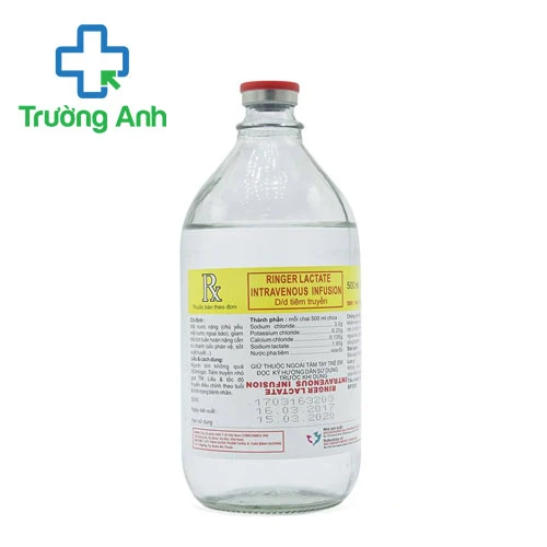 Ringer Lactate Intravenous Infusion 500ml Shijiazhuang - Dung dịch tiêm truyền hiệu quả