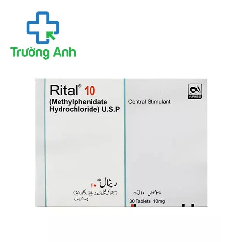 Rital 10 Aries - Thuốc điều trị chứng rối loạn tăng động hiệu quả  