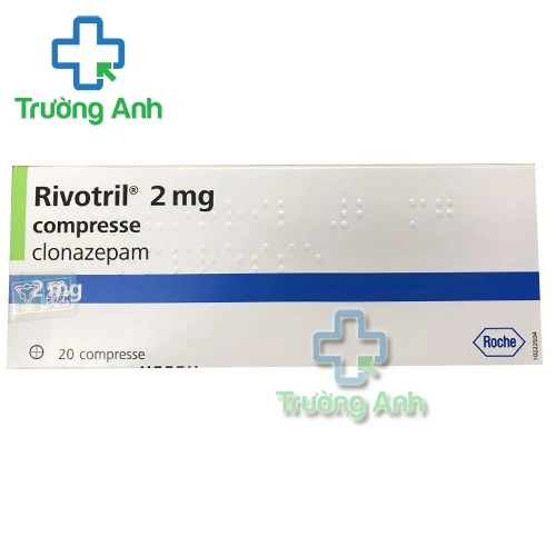 Rivotril 2mg (clonazepam) - Điều trị động kinh của Roche