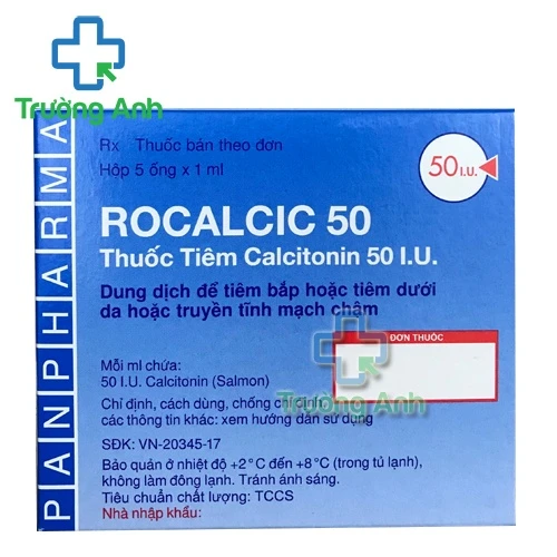 Rocalcic 50 - Thuốc điều trị bệnh Paget hiệu quả của Đức