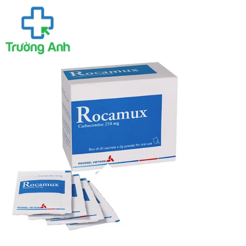 Rocamux (bột) - Thuốc điều trị các bệnh đường hô hấp của Roussel