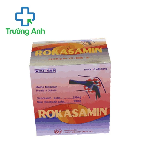 Rokasamin Khapharco - Thuốc chống viêm xương khớp hiệu quả