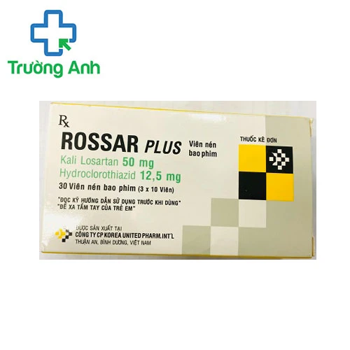 Rossar Plus - Thuốc điều trị tăng huyết áp hiệu quả