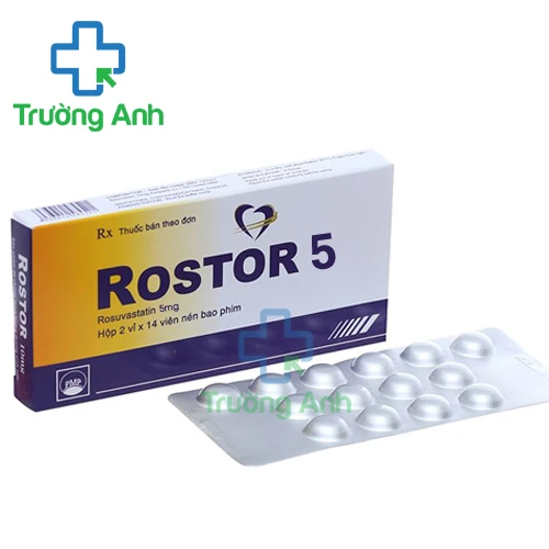 Rostor 5mg - Thuốc điều trị tăng cholesterol hiệu quả của Pymepharco