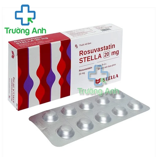 Rosuvastatin Stella 20mg - Thuốc điều trị tăng cholesterol hiệu quả