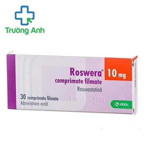 Roswera 10mg - Thuốc điều trị tăng Cholesterol máu hiệu quả