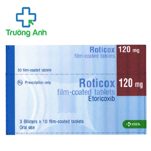 Roticox 120 mg film - coated tablets - Thuốc điều trị viêm xương khớp hiệu quả của Ba Lan