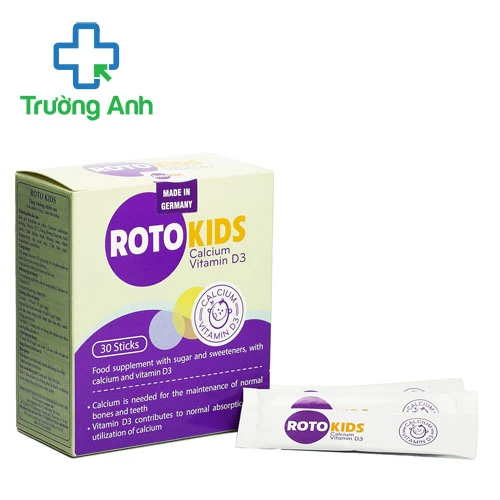 Rotokid Sunlife Produktions - Hỗ trợ bổ sung calci và vitamin D3 hiệu quả