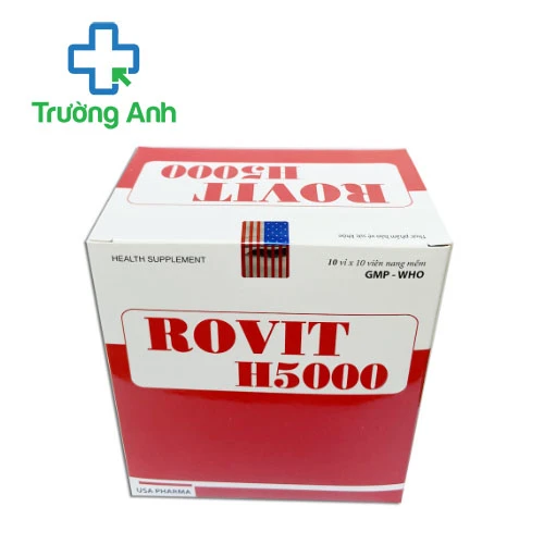 Rovit h5000 USA Pharma - Hỗ trợ bổ sung vitamin nhóm B cho cơ thể