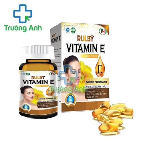 Rulby Vitamin E - Giúp chống oxy hóa, ngăn ngừa lão hóa hiệu quả