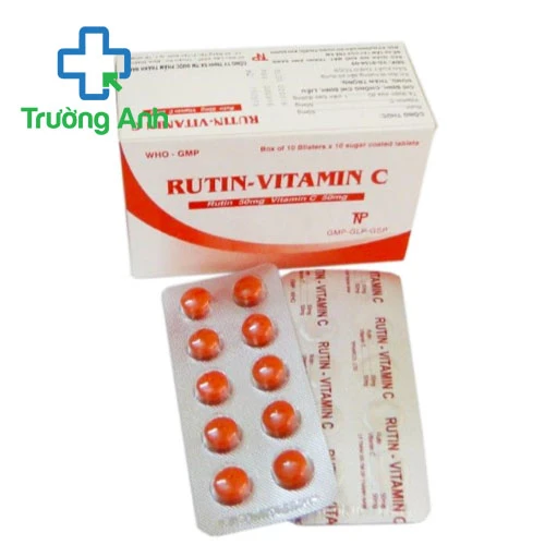 Rutin-Vitamin C TN Pharma - Thuốc điều trị hội chứng chảy máu hiệu quả