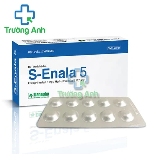S-Enala 5 - Thuốc điều trị tăng huyết áp của Danapha 