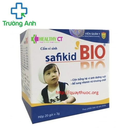 SafiKid BIO - Thực phẩm chức năng tăng cường hệ tiêu hóa hiệu quả