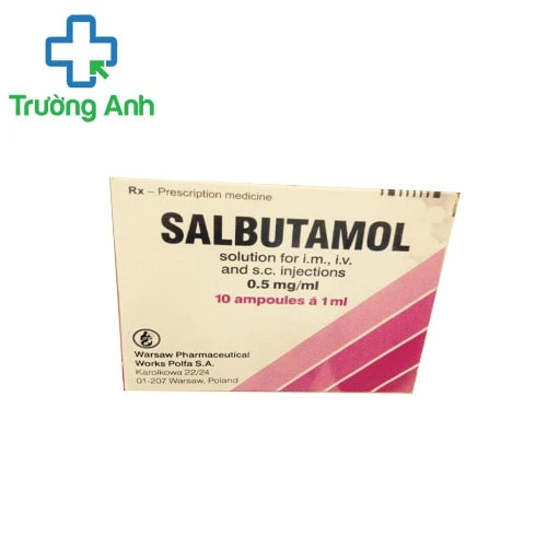 Salbutamol tiêm - Thuốc điều trị hen suyễn nặng hiệu quả của Ba Lan