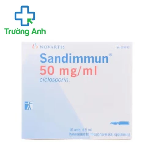Sandimmun 50mg/ml - Thuốc hỗ trợ ghép tạng hiệu quả