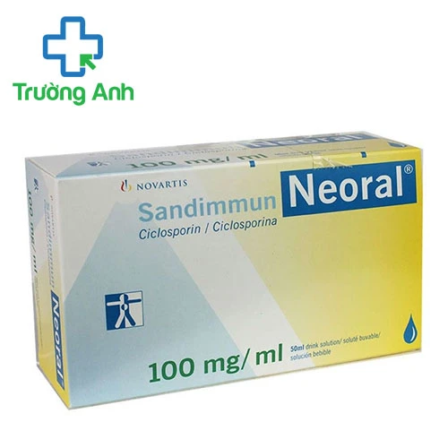 Sandimmun Neoral 100mg/ml (50ml) - Thuốc hỗ trợ ghép tạng hiệu quả
