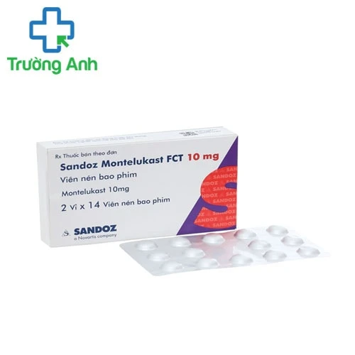 Sandoz Montelukast FCT 10mg - Thuốc phòng và điều trị hen phế quản hiệu quả