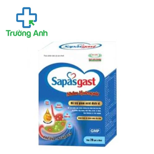 SapasGast - Hỗ trợ điều trị viêm loét dạ dày hiệu quả
