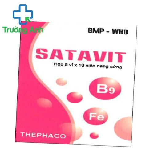 Satavit - Giúp điều trị thiếu máu do thiếu sắt của THEPHACO