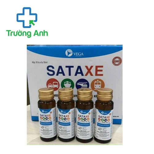 Sataxe Vega (lọ 30ml) - Hỗ trợ tăng tỉnh táo giảm say xe hiệu quả